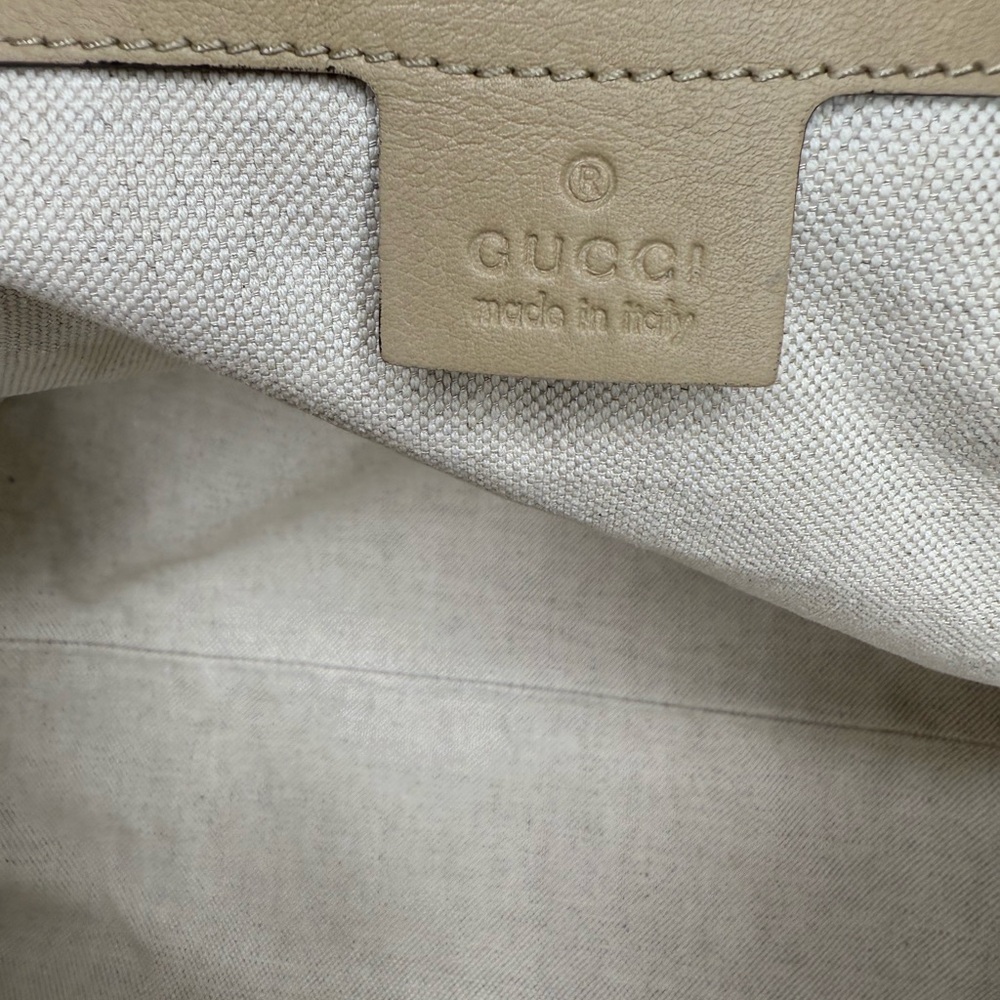 Gucci Beige and Brown Monogram Tote - Picture 9 of 16